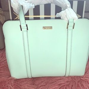 Tiffany blue Kate Spade handbag